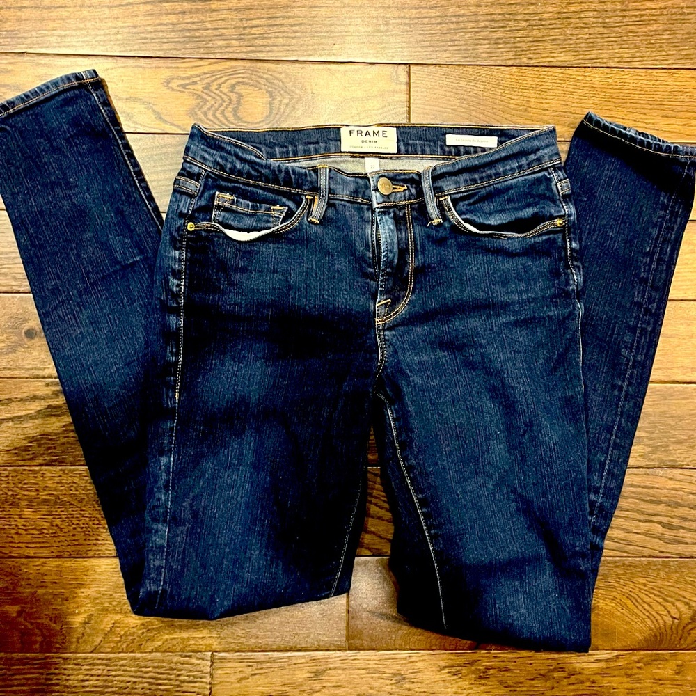 Frame skinny denim